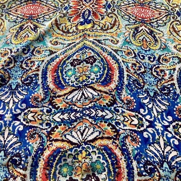 AB Studio Boho Mini Sleeveless Halter Style Dress Above the Knee Women’s Size Me - Picture 7 of 9